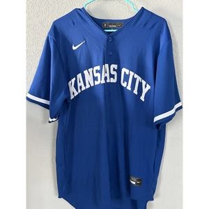 Nike MLB Kansas City Royals #16 Andrew Benintendi Alternate Jersey Size Large